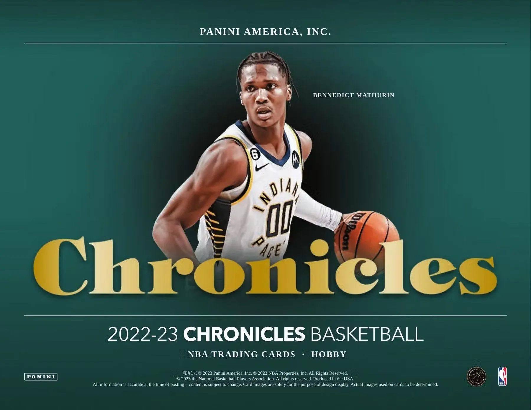 2022-23 Panini Chronicles Basketball Hobby Box