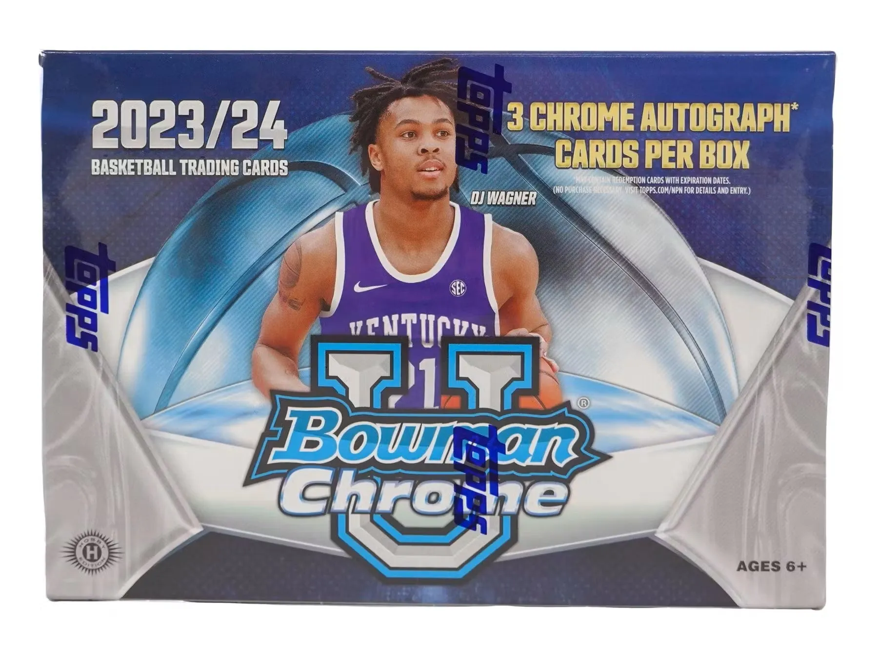 2023/24 Bowman University Chrome Basketball Breakers Delight Box