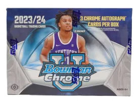 2023/24 Bowman University Chrome Basketball Breakers Delight Box