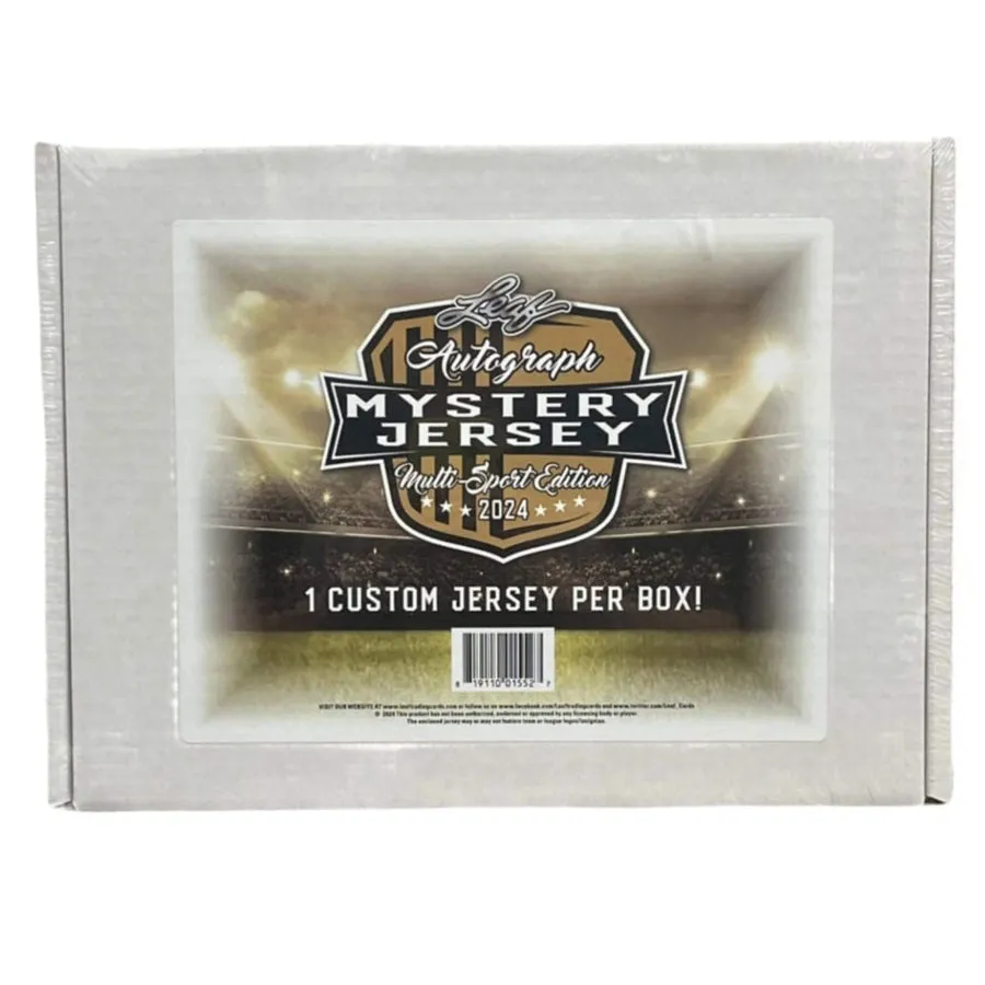 2024 Leaf Autograph Mystery Jersey Multi-Sport Edition