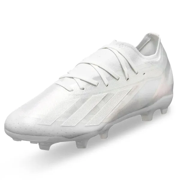 adidas Crazyfast.2 Firm Ground Soccer Cleats (Cloud White)