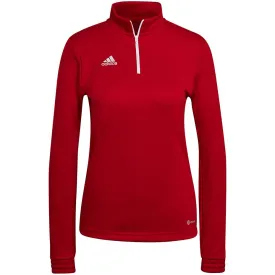 Adidas Entrada 22 Top Training Women's Sweatshirt Red H57551 Xs