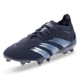 adidas Predator Elite Firm Ground Soccer Cleats (Black/Black)