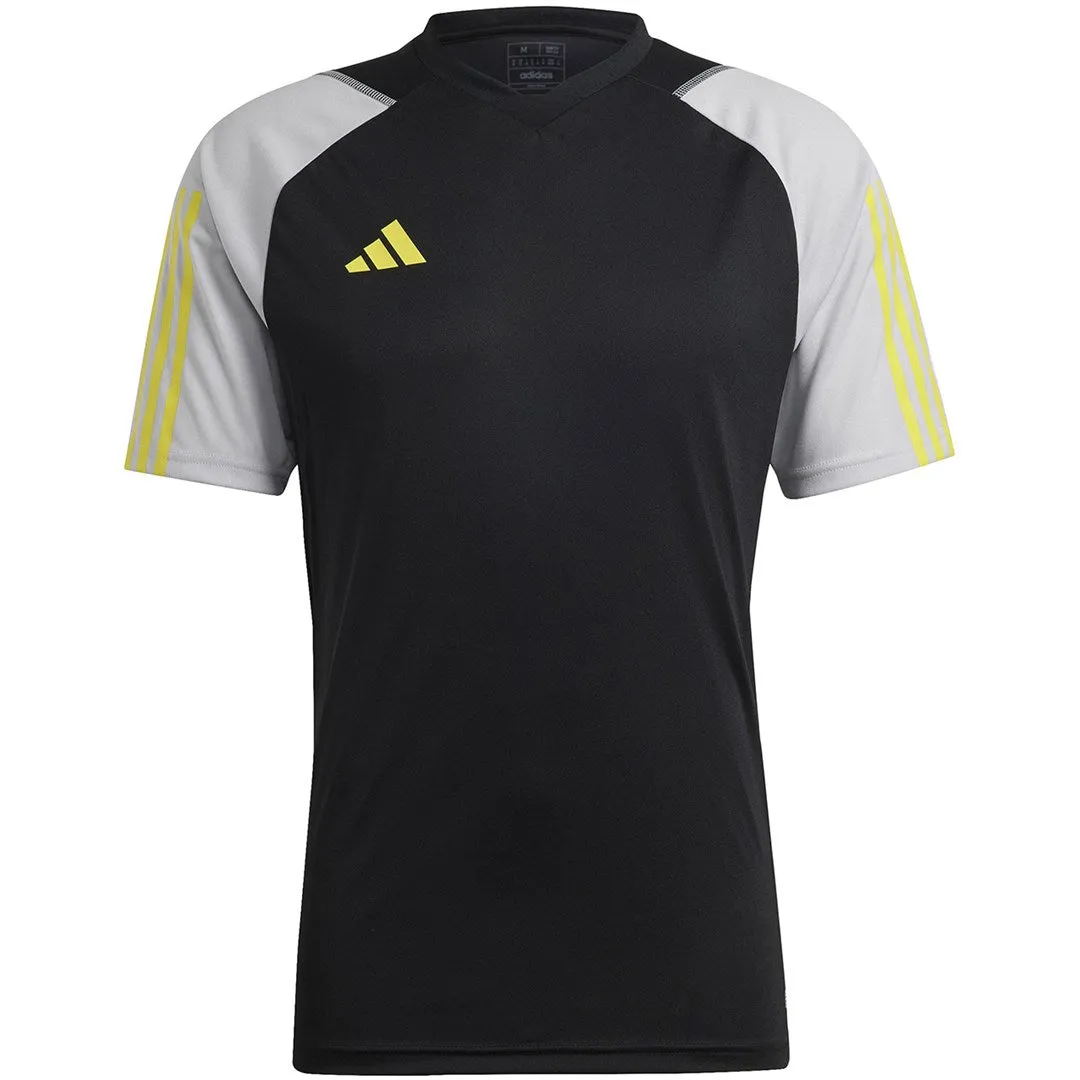 Adidas Tiro 23 Competition Jersey Black-Grey Hu1295 S