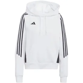 Adidas Tiro 24 Hooded Women's Sweatshirt White Ir7508