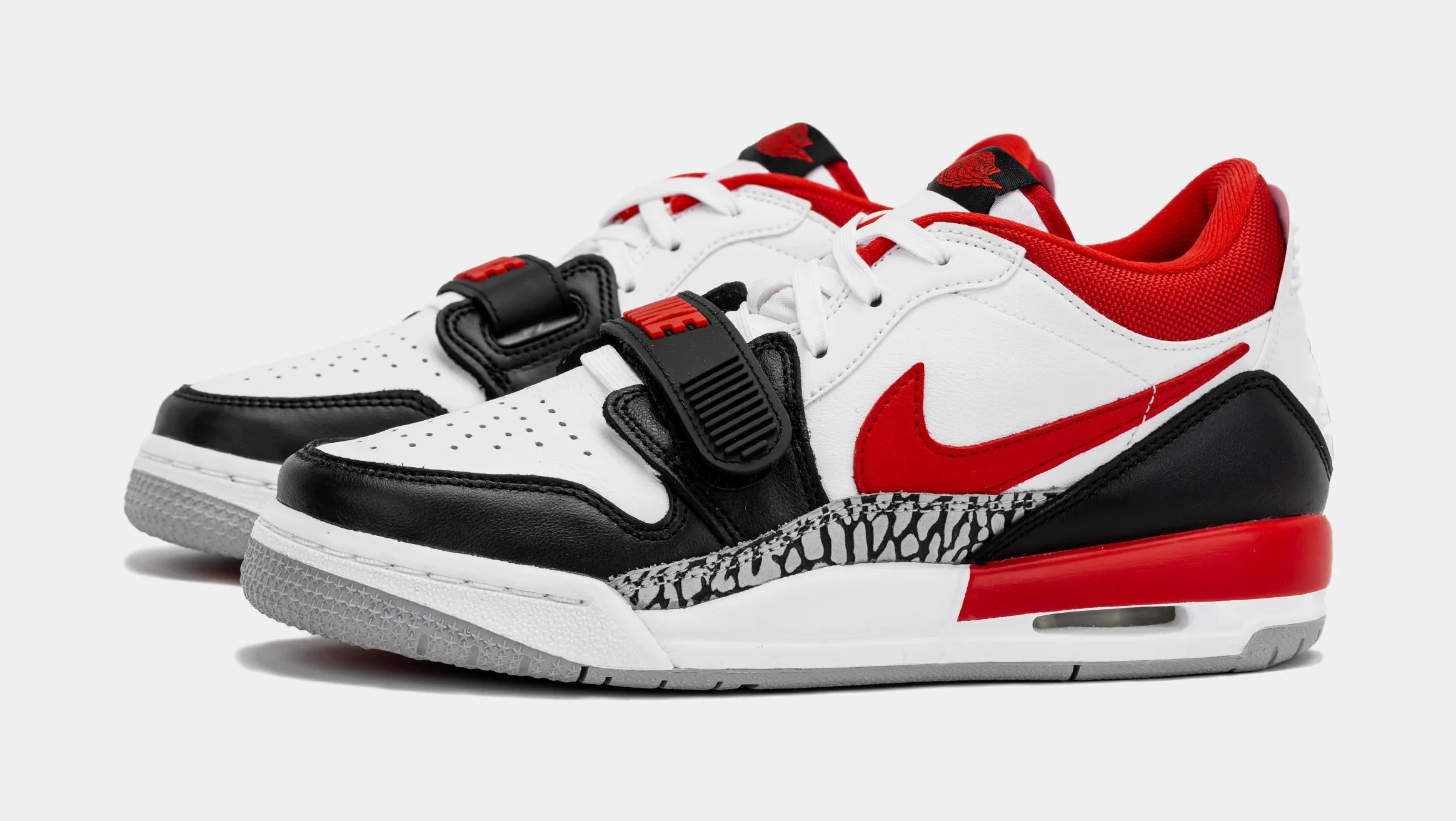 Air Jordan Legacy 312 Low Grade School Lifestyle Shoes (White/Red)