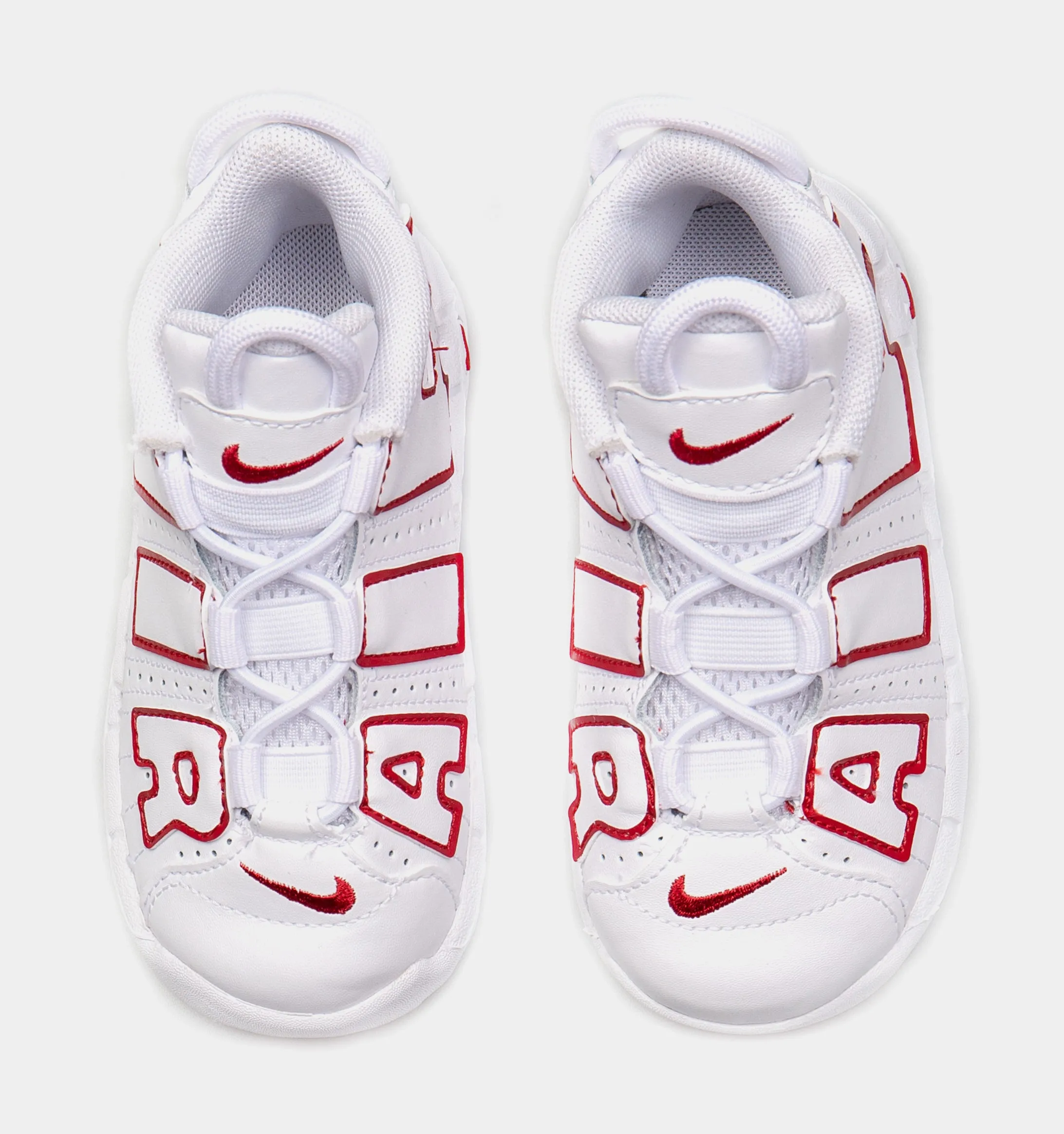 Air More Uptempo 96 Renowned Rhythm Toddler Lifestyle Shoe (White/Red)