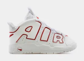 Air More Uptempo 96 Renowned Rhythm Toddler Lifestyle Shoe (White/Red)