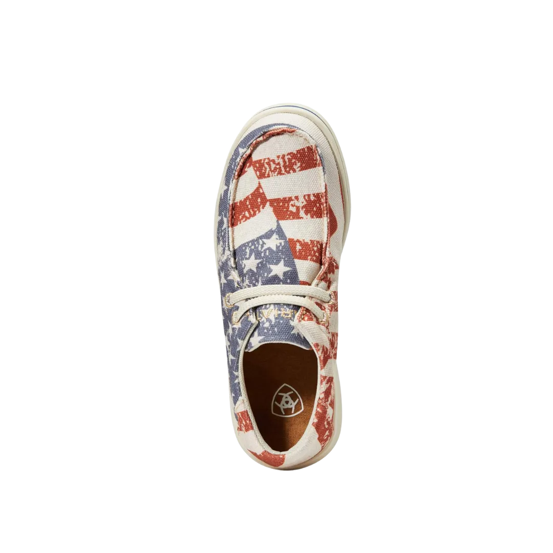 Ariat Kids Ariat Hilo American Flag Casual Shoe