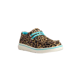 Ariat Kid's Hilo Sparkle Brown Leopard Casual Shoes