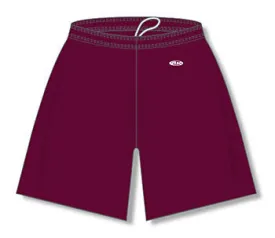 Athletic Knit Solid Color Performance Basketball Shorts With Pockets