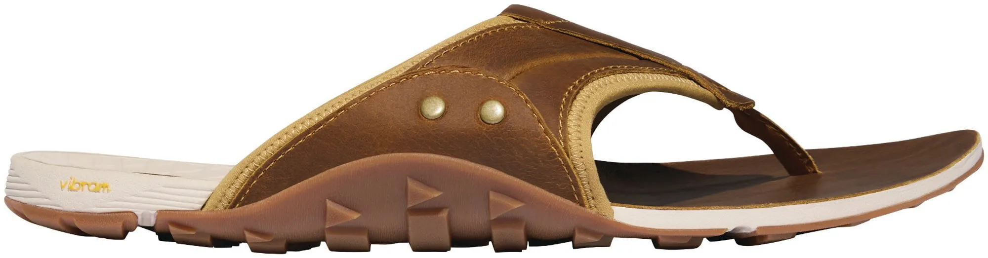 Danner Lost Coast Mens Sand Dune Leather T-Strap Sandals