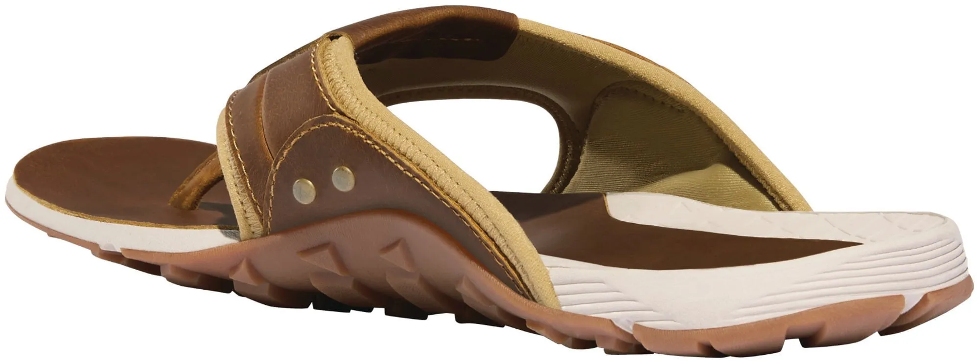 Danner Lost Coast Mens Sand Dune Leather T-Strap Sandals