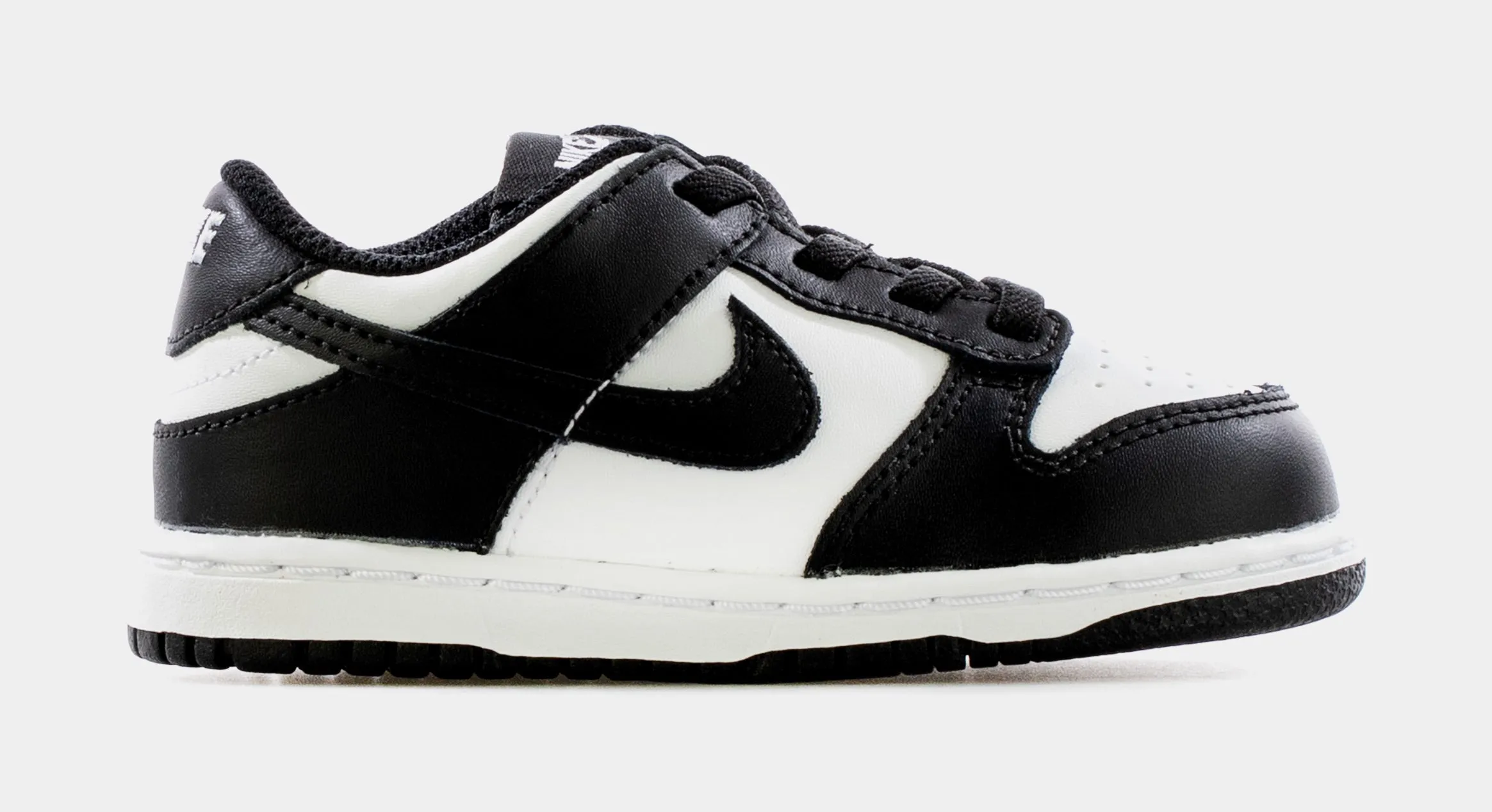 Dunk Low Retro Infant Toddler Lifestyle Shoe (White/Black) Free Shipping