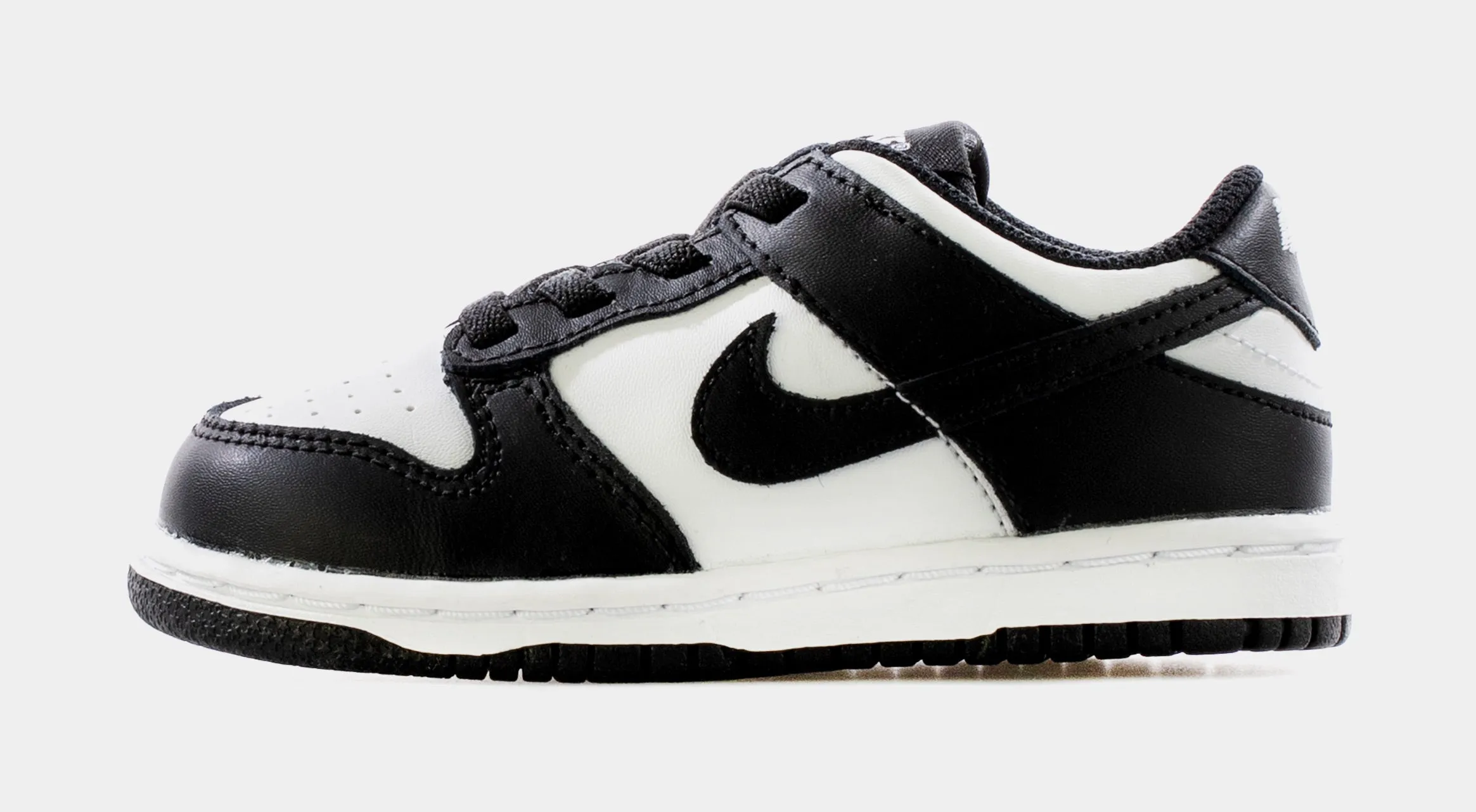 Dunk Low Retro Infant Toddler Lifestyle Shoe (White/Black) Free Shipping