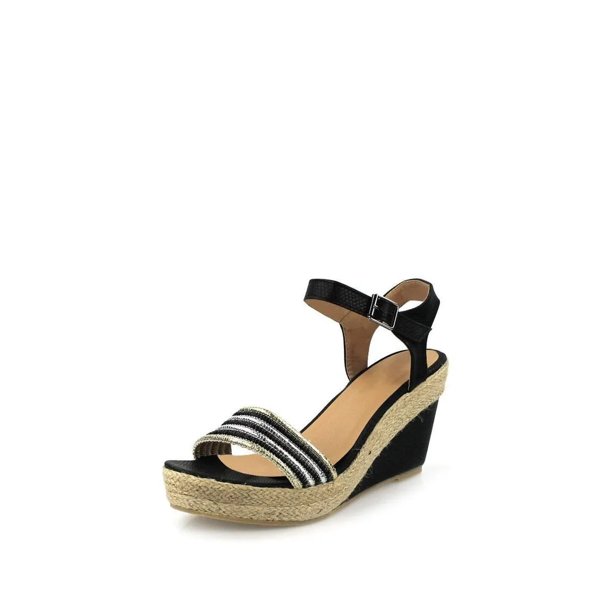 KYLA Anklestrap Espadrille Wedge