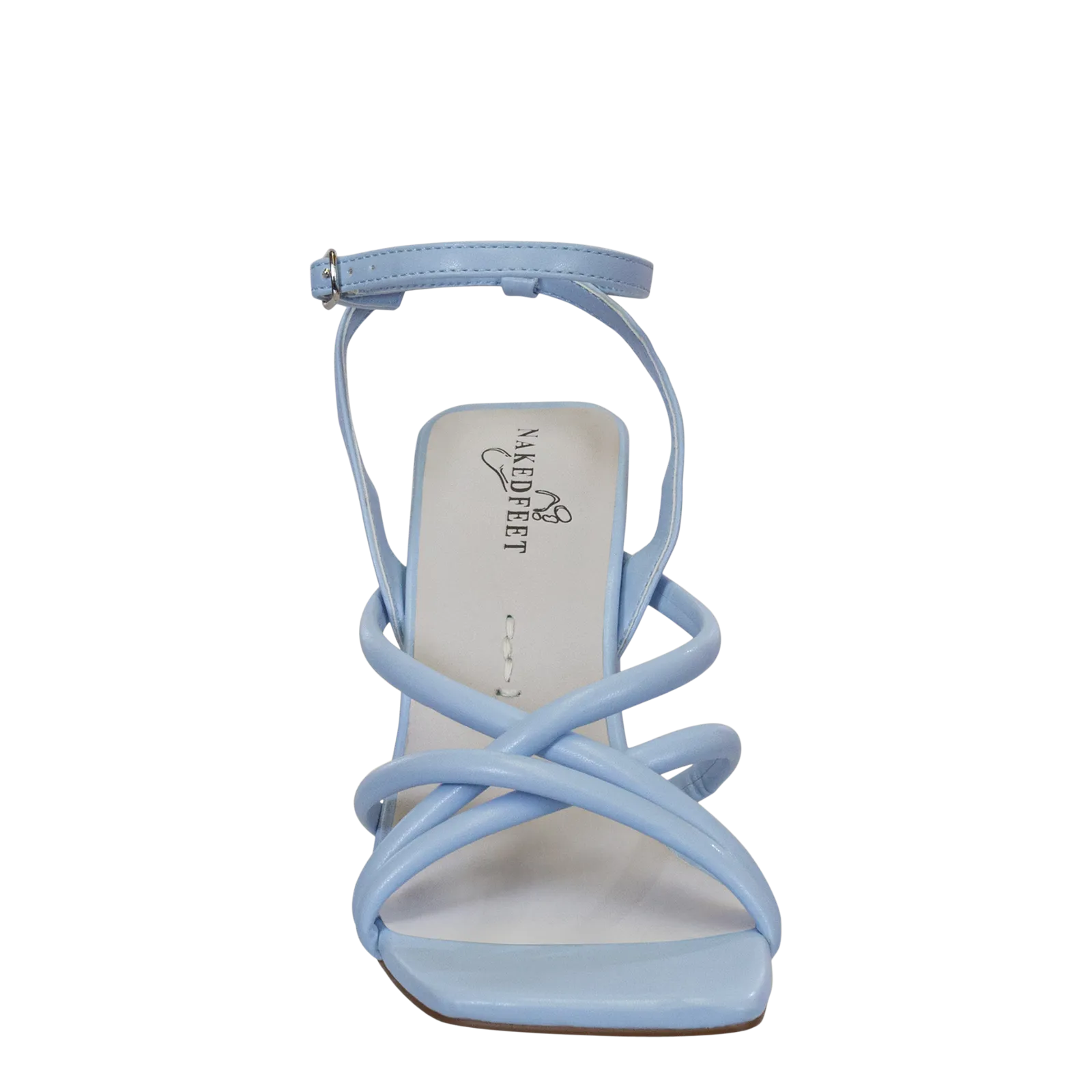 NAKED FEET - MOOD in LIGHT BLUE Heeled Sandals