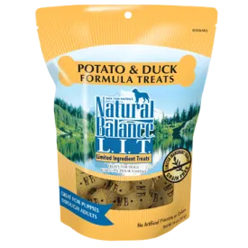 Natural Balance L.I.T. Limited Ingredient Treats Potato and Duck Dog Treats