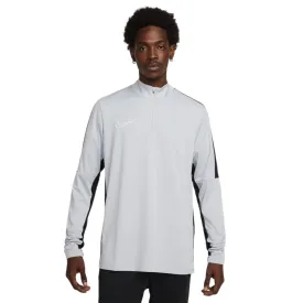 Nike Df Academy 23 Ss Drill Men's Sweatshirt Grey Dr1352 012 L