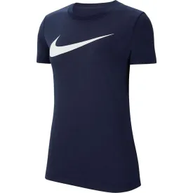 Nike Dri-Fit Park 20 Women's T-Shirt Navy Blue Cw6967 451 L