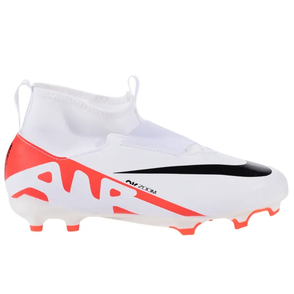 Nike Jr. Zoom Superfly 9 Academy FG/MG Soccer Cleats (Bright Crimson/Black)