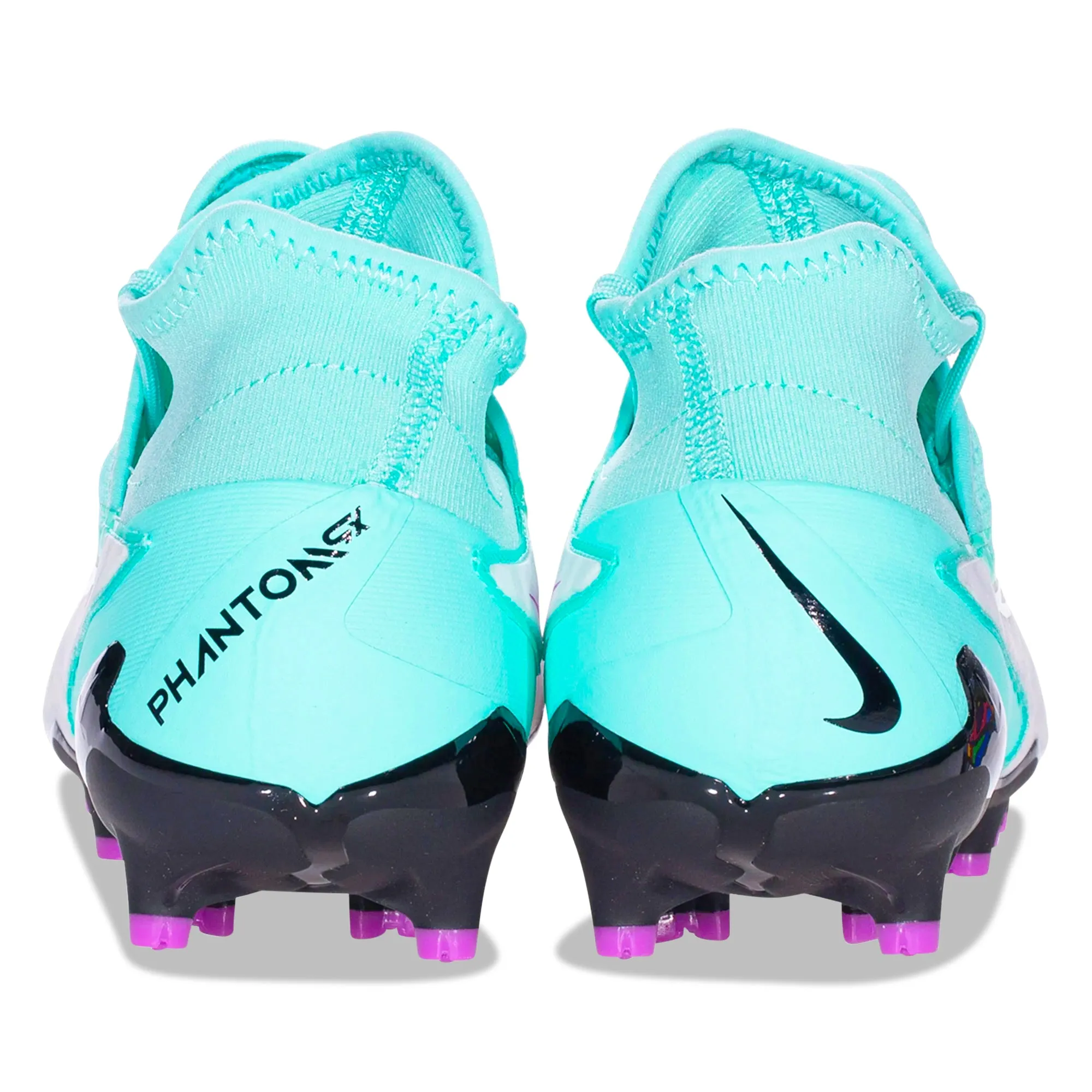 Nike Phantom GX Pro DF Firm Ground Soccer Cleats (Hyer Turquoise/Fuchsia Dream)