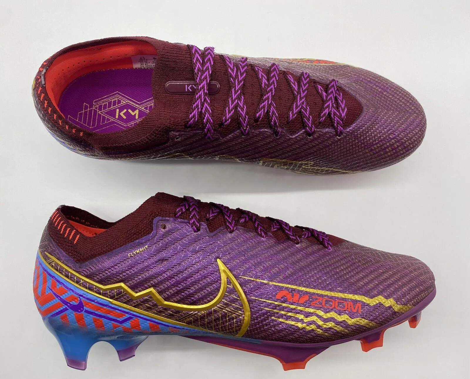 Nike  Zoom Vapor 15 Elite KM FG Purple