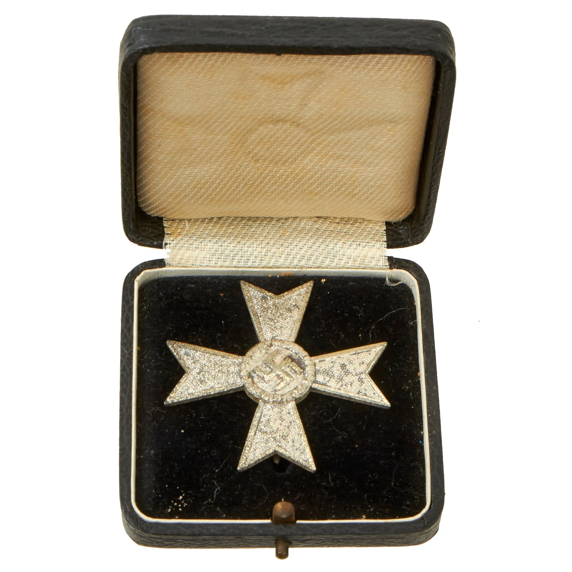 Original German WWII Cased War Merit Cross KvK 1st Class by Karl Gschiermeister of Wien - Kriegsverdienstkreuz