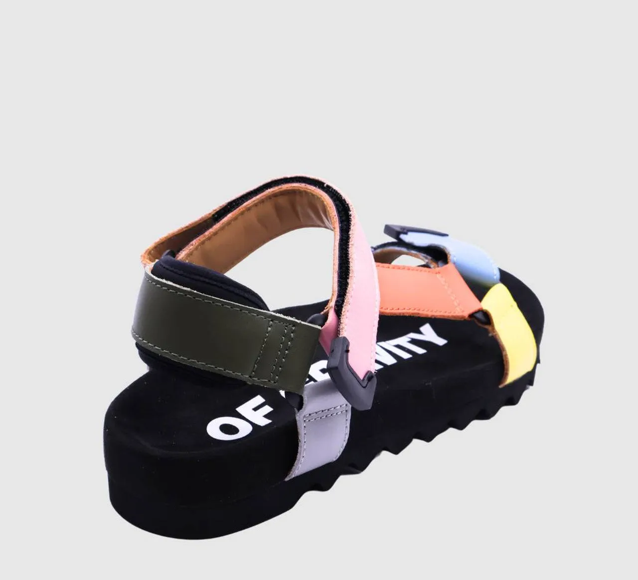 Rollie Sandal Tooth Wedge - Citrus Splash