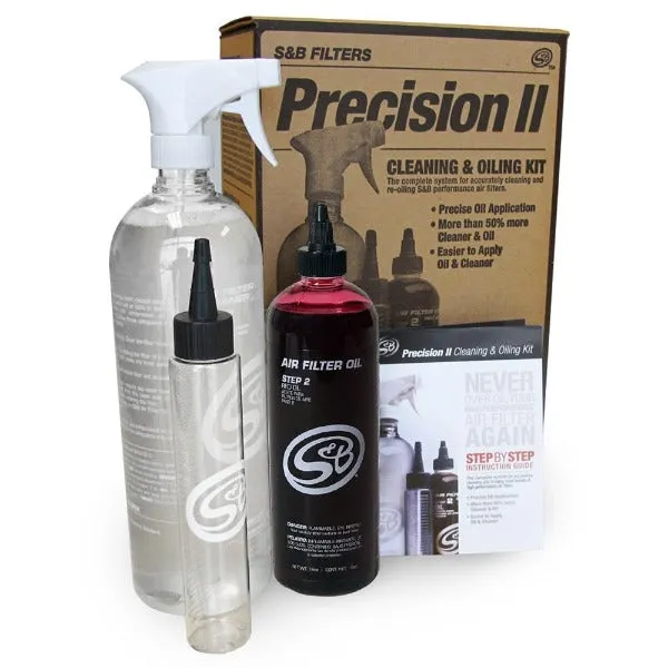 S&B | Precision II Cleaning And Oiling Kit - Red Oil