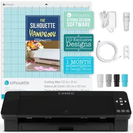 Silhouette Cameo 4 Electronic Cutter Black