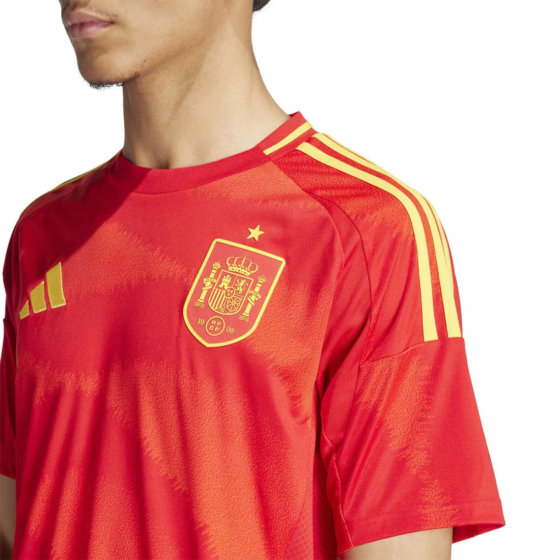 Spain 2024/25 Home Adidas Men's Jersey Red