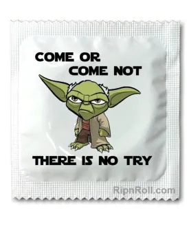 Star Warz Condoms - There is no try