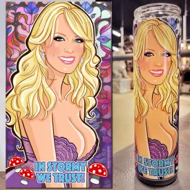 Stormy Daniels Candle