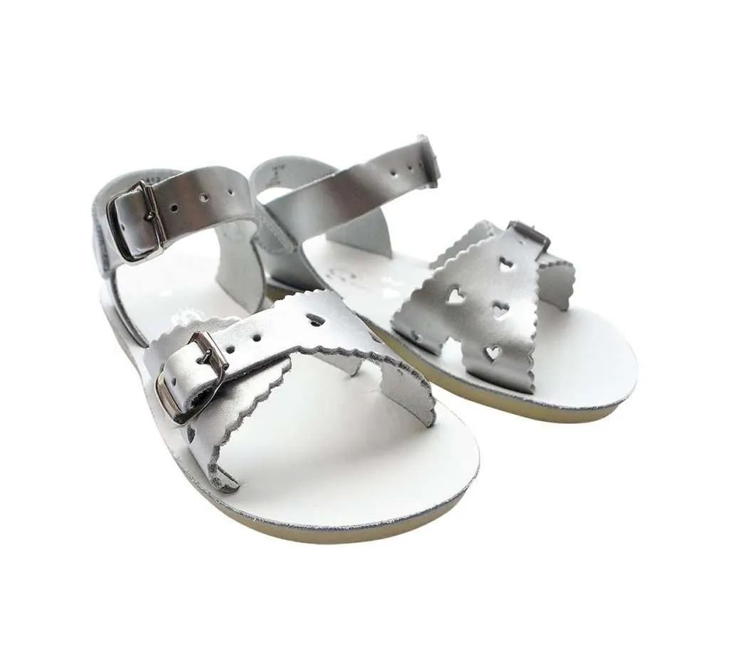 Sun-San Sweetheart Sandals | Silver (children's)