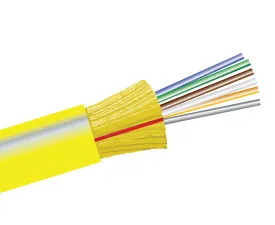 Tight Buffer Distribution Riser Fiber Optic Cable, Single Mode, Indoor