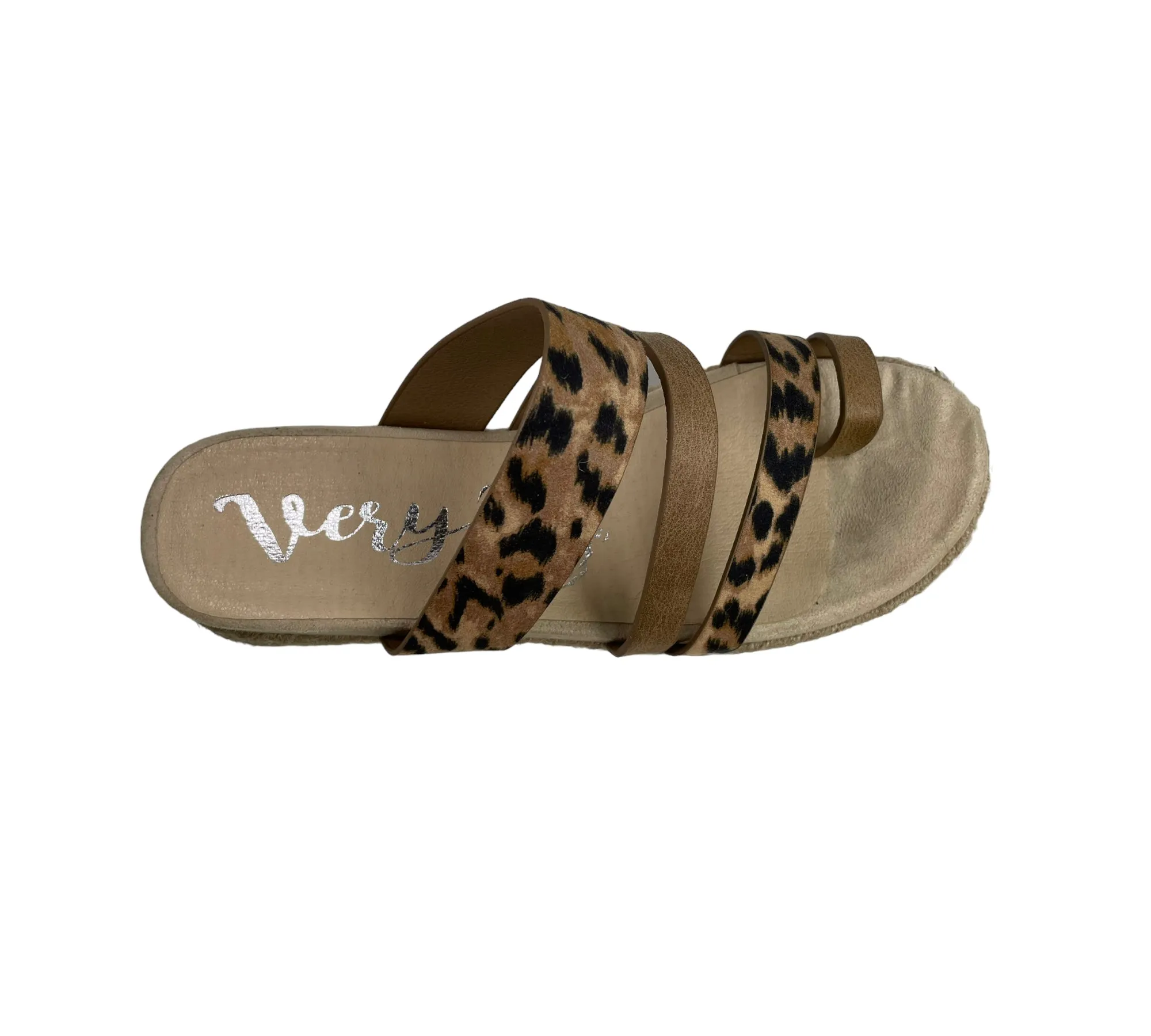 Very G Groove Sandal in Tan