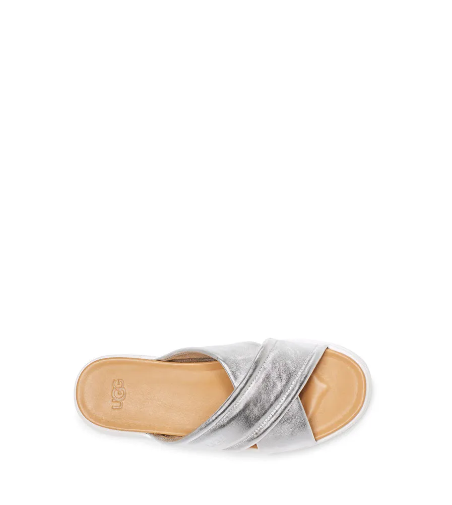 Zayne Crossband in Silver Metallic by UGG